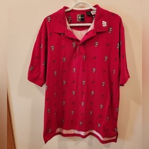 Chiliwear Men's Wisconsin Badgers polo